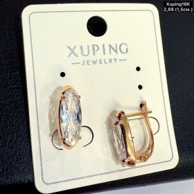 Сережки Xuping18К 20501 (1.5см)